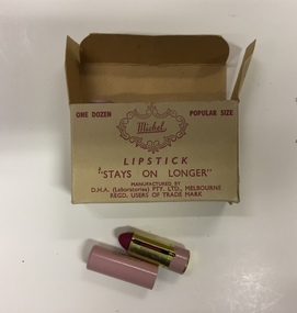 Michel Lipstick, Packet of One Dozen, 1940-1955