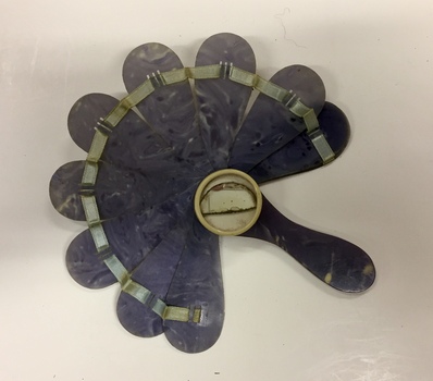 Plastic Cockade Fan