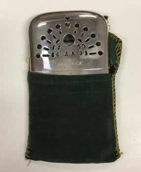 Peacock Refillable Metal Hand Warmer