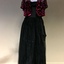 Sequinned Evening Dress, Bolero & Cap