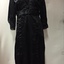 Black Satin, Beading & Lace Evening Dress, 1920s