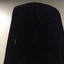 Black Silk Velvet Evening Dress