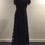 Silk Taffeta, Net & Lace Evening Dress, 1907-10
