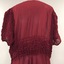 Rust-coloured Crepe Evening Dress, 1930s