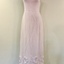 Pink Wool Evening Dress