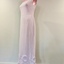 Pink Wool Evening Dress