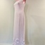 Pink Wool Evening Dress