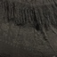 Black Silk Embroidered and Fringed Shawl