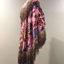 Fringed Cut Velvet and Chenille Evening Cape, 1880s