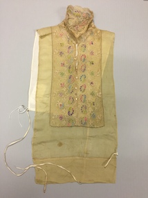 Embroidered Silk Chemisette, 1900-1910