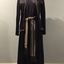 Long Brown Dress with Braids and Matching Jacket