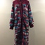 Full-length Multicoloured Knitted Coat Dress