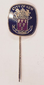 Accessory - Stick or Tie Pin : City of Kew, 1980s
