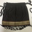Embroidered Cotton and Silk Apron