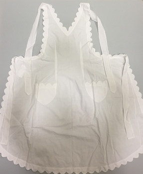 White Cotton Pinafore