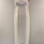 White Crepe Beaded Evening Dress, 1960s