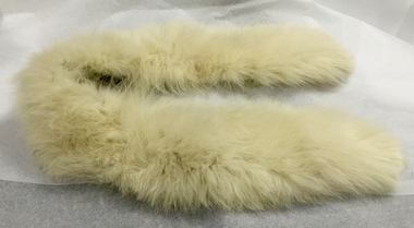 Clothing - Fur Stole, Arctic Fox Fur Stole, 1940-1959