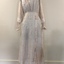 Cream Tussar Silk Wedding Dress