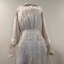 Raw Silk Wedding Dress, circa 1912