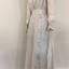 Raw Silk Wedding Dress, circa 1912