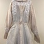 Raw Silk Wedding Dress, circa 1912