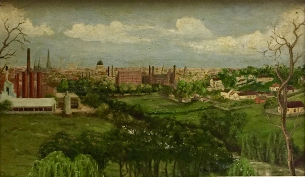 Panoramic View of Kew and Abbotsford from the garden of Rockingham