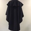 Black Woollen Cape by Prue Acton
