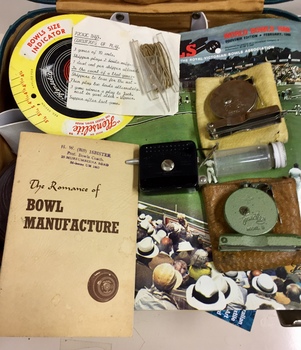 Cased Set of Lawn Bowls