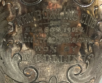 Kew Bowling Club / Season 1901-2, Vice President's Prize
