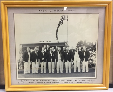 Kew Bowling Club RVBA A1 Premiers 1954-55