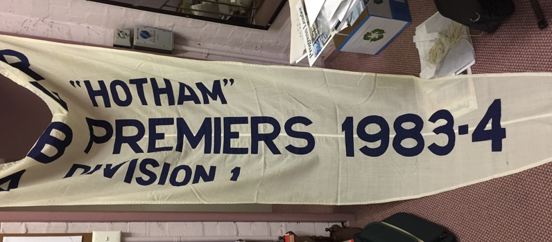 Kew Bowling Club RVBA “Hotham” Premiers Division 1, 1983-84