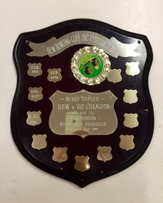 Kew Bowling Club Perpetual Shield, Mixed Triples Kew Bowling Club v Victorian Chemists, 1992-6