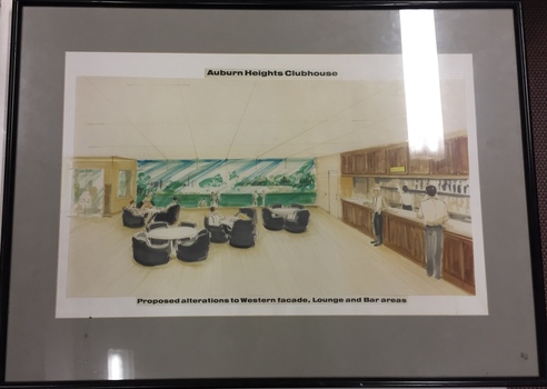 Auburn Heights Bowling Club / Clubhouse: Proposed Alterations to Western Facade Lounge and Bar Areas