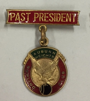 Past-President Auburn Heights Bowling Club
