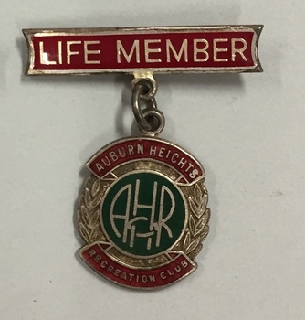 Life Member Auburn Heights Recreation Club