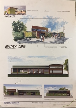MCC Kew Sports Club Proposed Works Entry View 