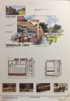 MCC Kew Sports Club Proposed Works Terrace View