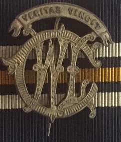 Uniform - School Uniform, Woodbury Ladies’ College [Kew] Badge, circa 1918, c.1918