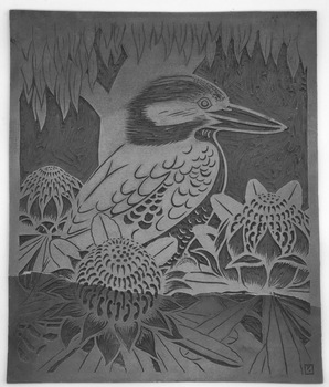 Kookaburra and Waratah