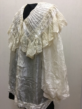 Silk & Lace Bed Jacket