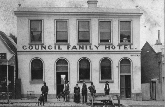 Council Family Hotel, Cotham Road, circa 1888