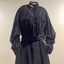 Black Lace Evening Dress, circa 1907