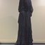 Black Lace Evening Dress, circa 1907