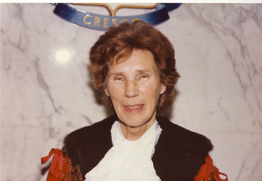 Photograph, Cr Phyllis Hore, Mayor of Kew 1985-1986, 1985