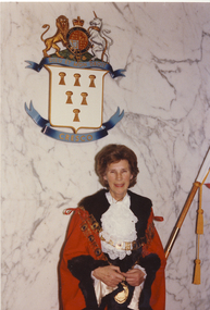 Photograph, Cr Phyllis Hore, Mayor of Kew 1985-1986, 1985