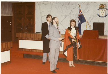 Photograph, Cr Phyllis Hore, Mayor of Kew 1985-1986, 1985