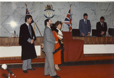 Photograph, Cr Phyllis Hore, Mayor of Kew 1985, 1985-1986