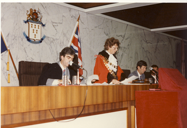 Photograph, Cr Phyllis Hore, Mayor of Kew 1985-1986, 1985