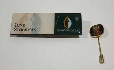 City of Boroondara Name Tag / City of Kew Stick Pin