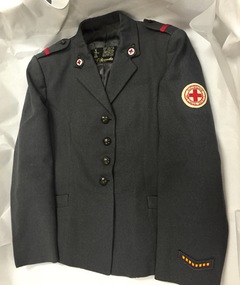 Uniform - Grey Red Cross jacket, 1960s